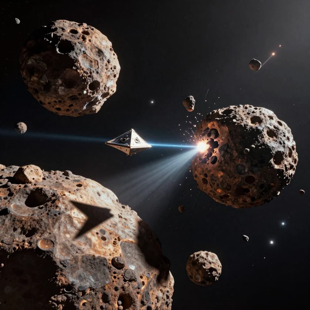 Asteroids 3D game cover