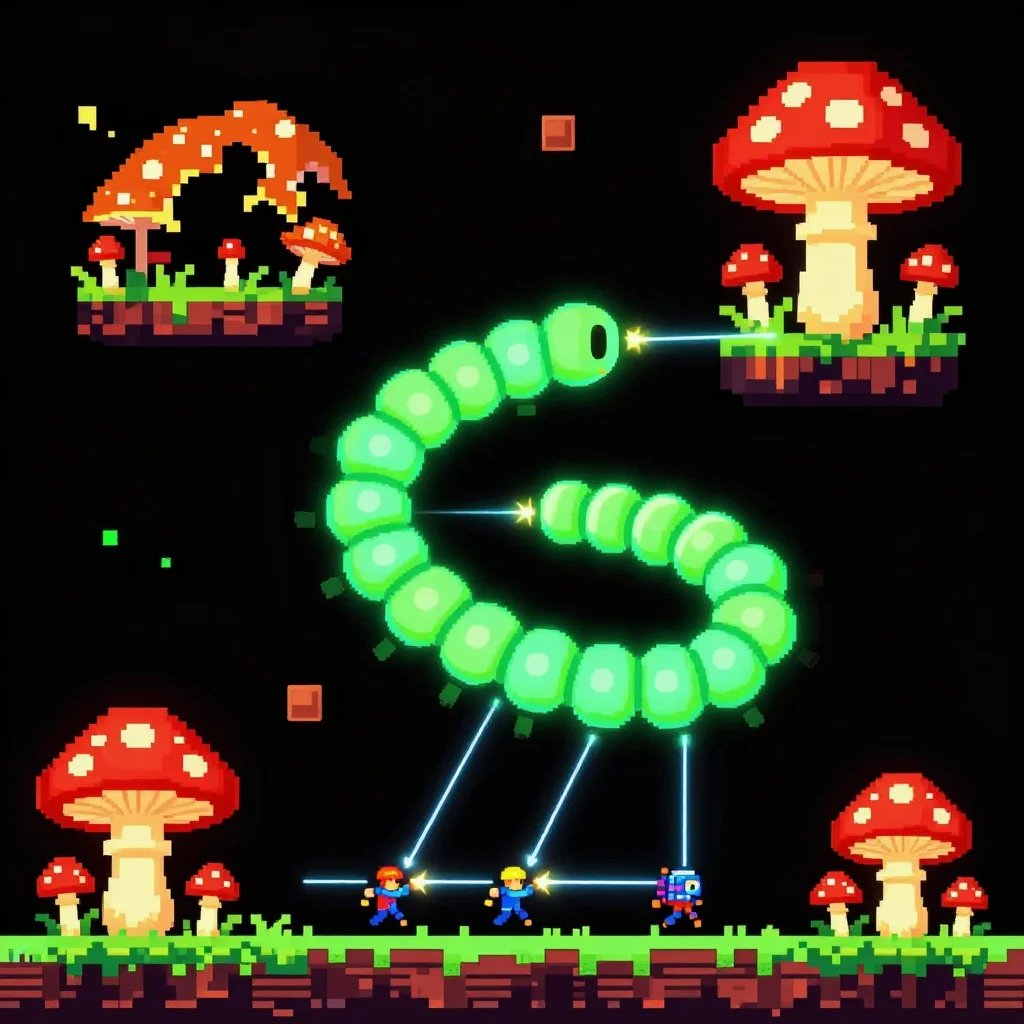 Centipede 3D game cover