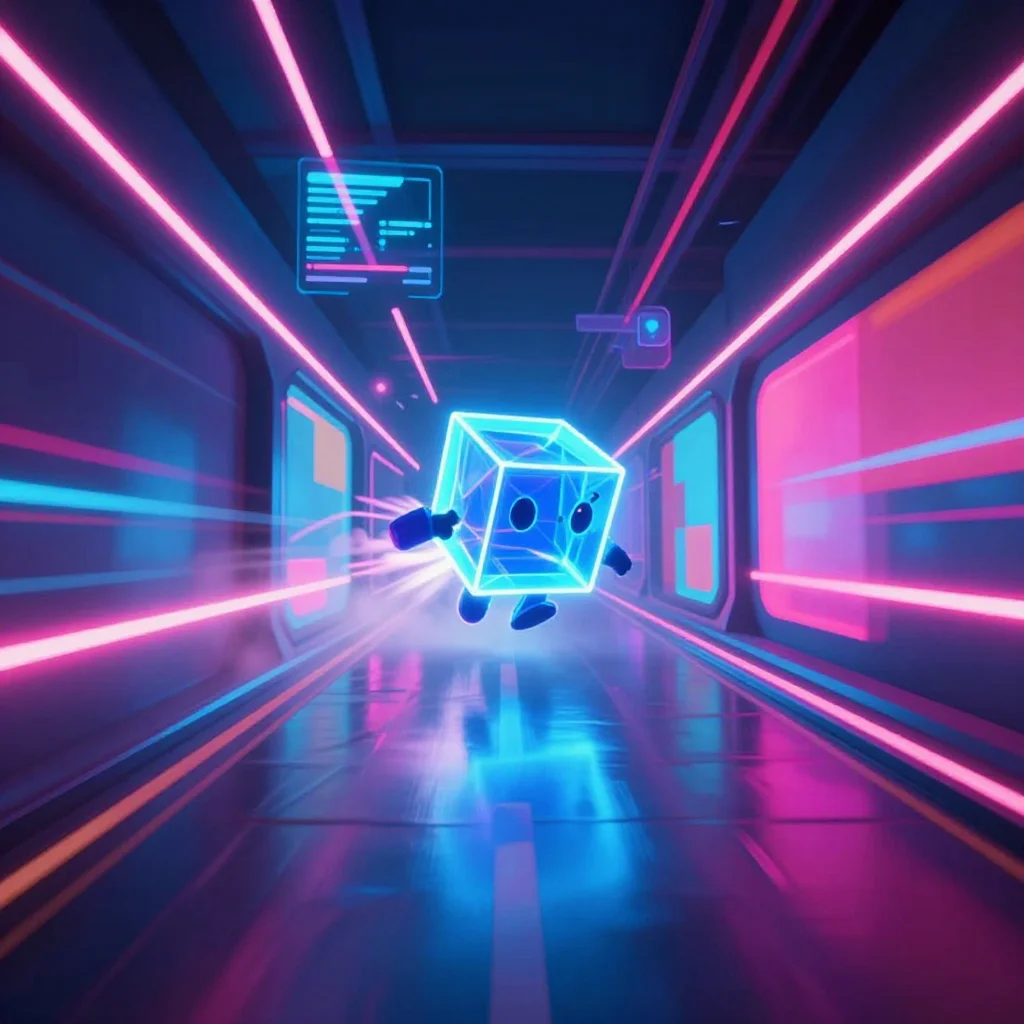 Cube Runner 3D game cover