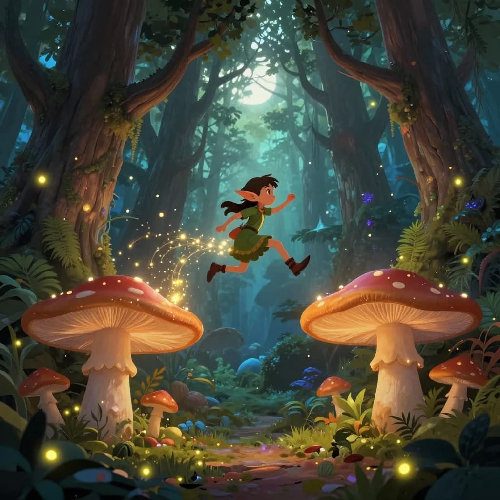 Elf Run 3D game cover