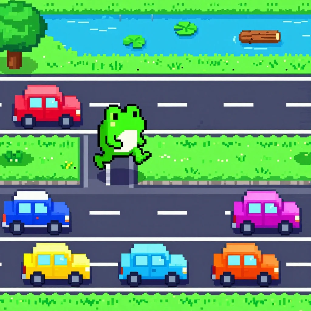 Frogger 3D game cover