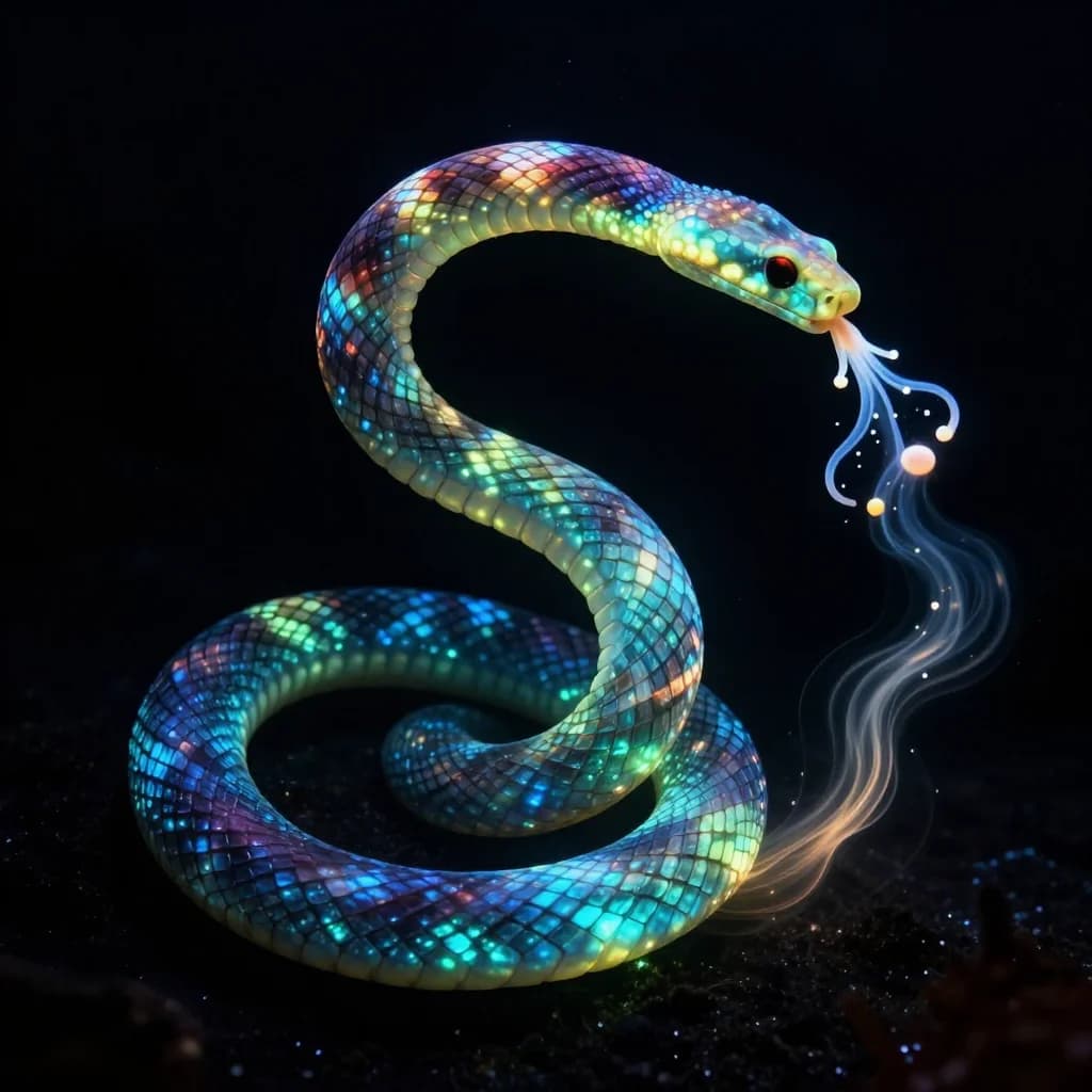 Glow Snake 3D game cover