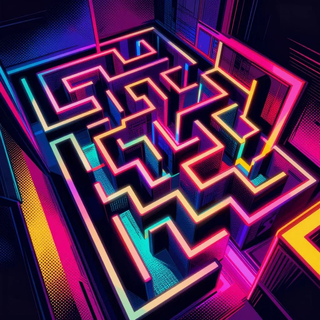 Maze Adventure Expert game cover