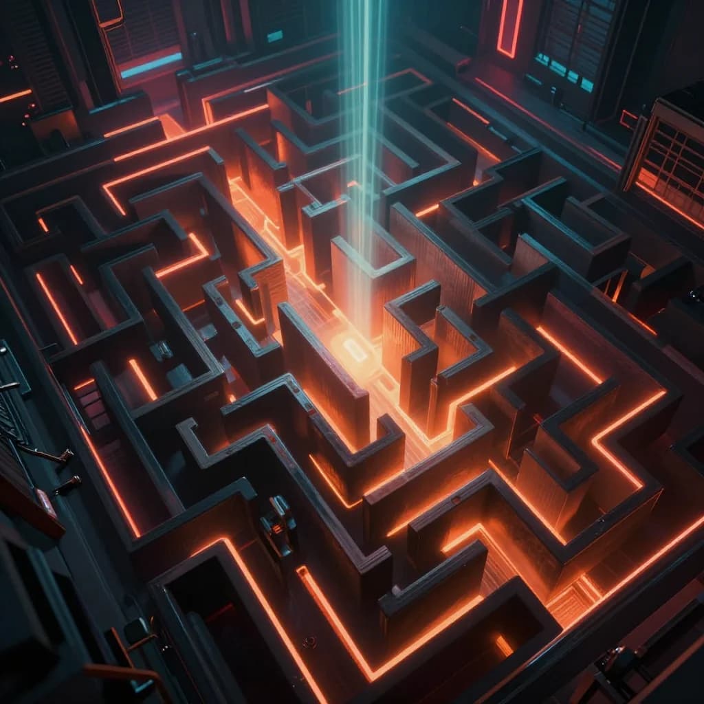 Maze Mayhem game cover