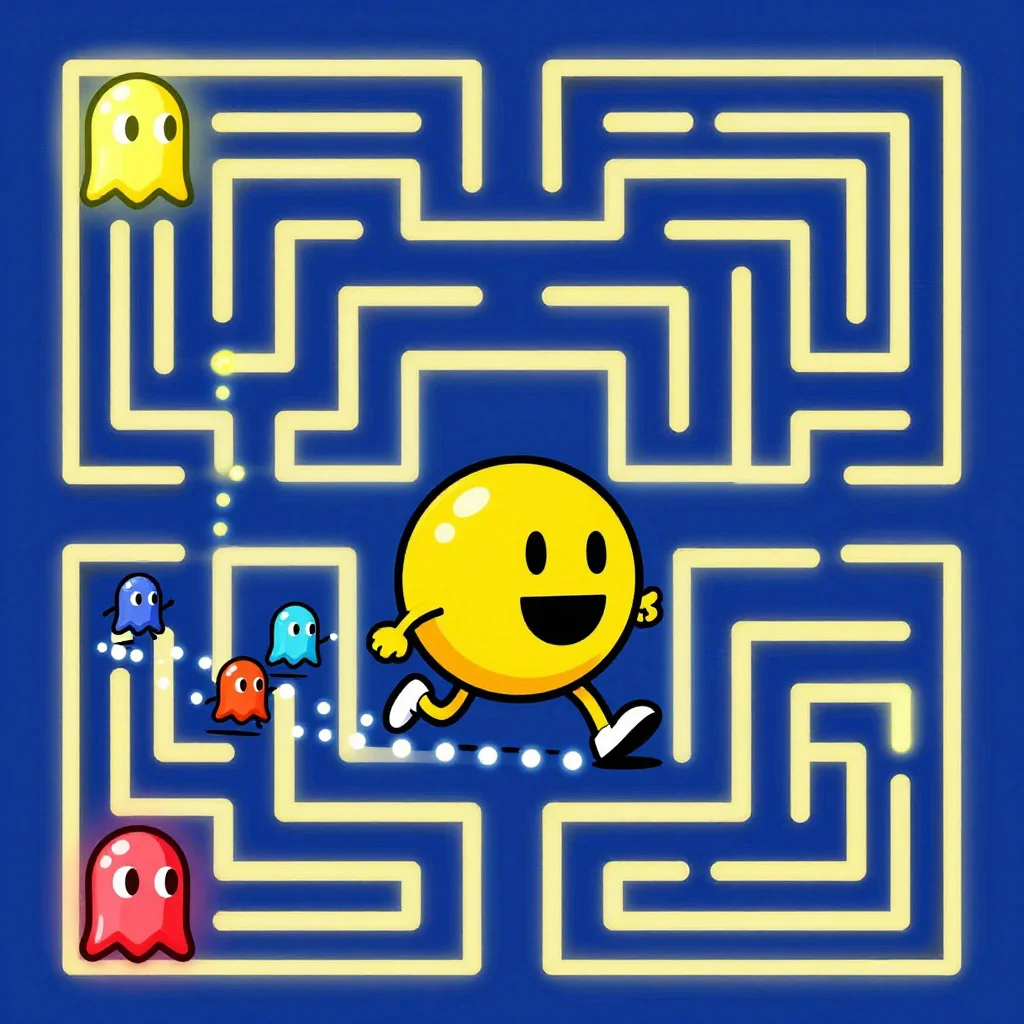 Pac-Man 3D game cover