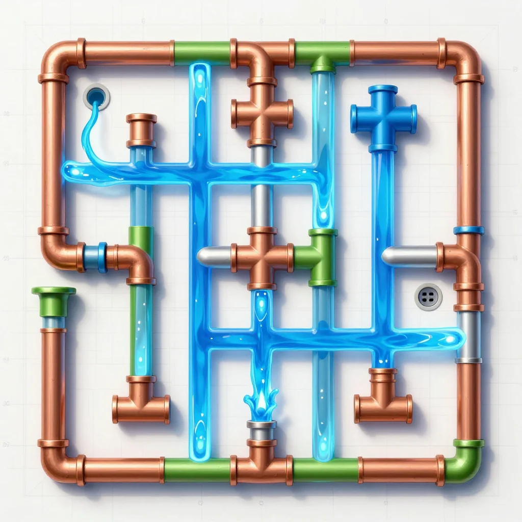 Pipe Connect 3D game cover