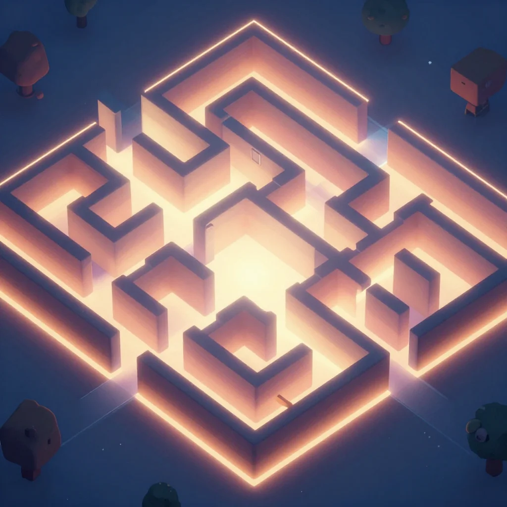 Shadow Maze game cover