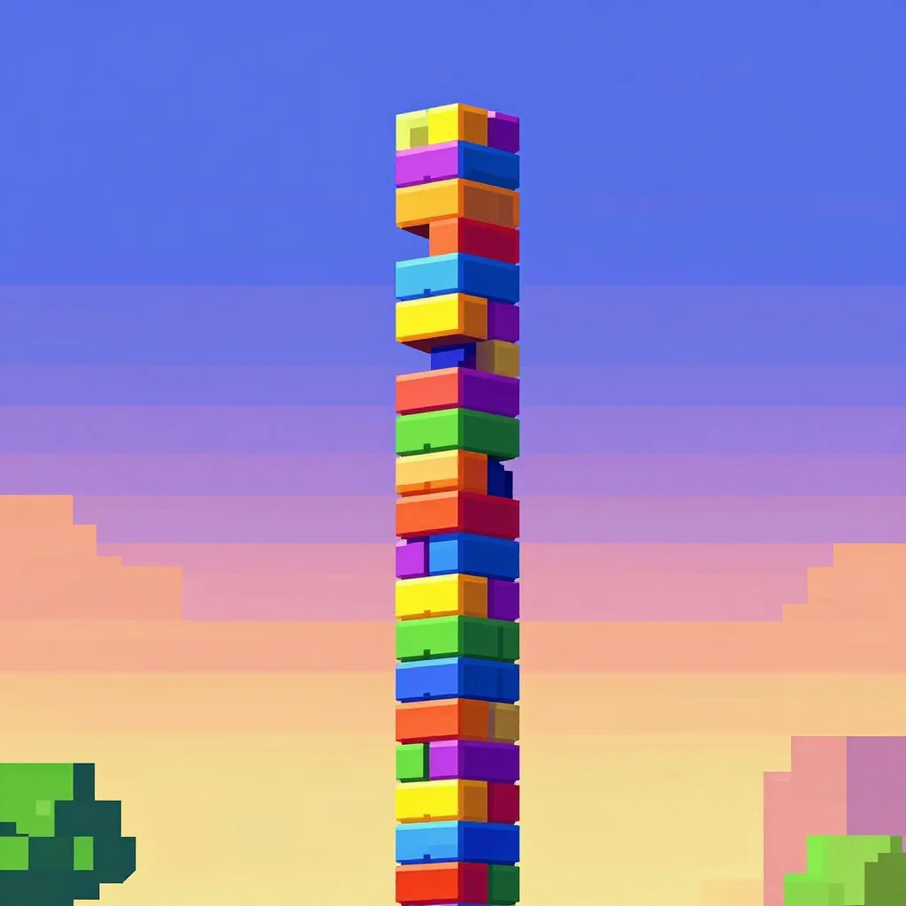 Stack Blocks 3d game cover