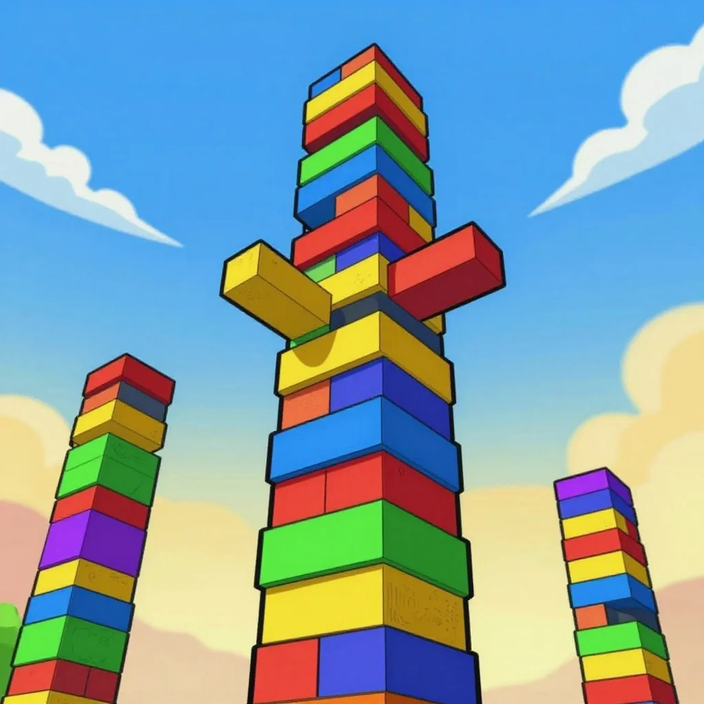 Stack Boxes 3d game cover