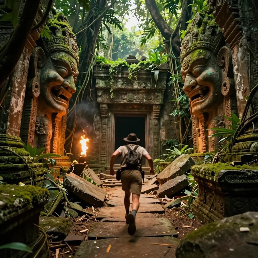 Temple Run 3D game cover