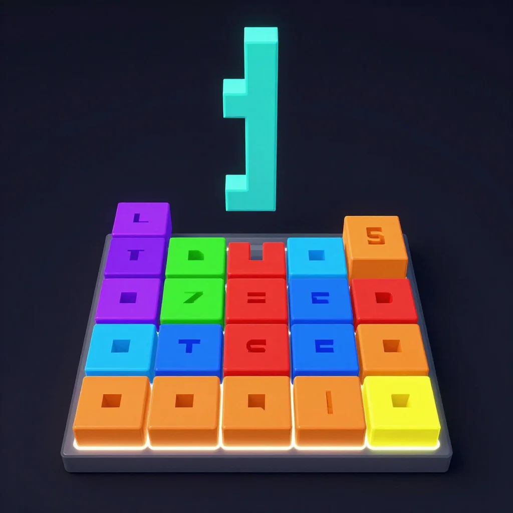 Tetris 3D game cover
