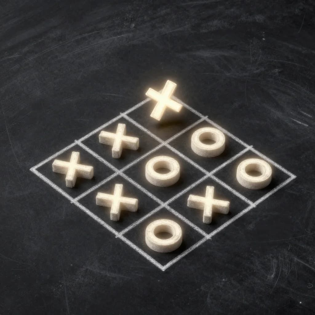 Tic Tac Toe 3D game cover