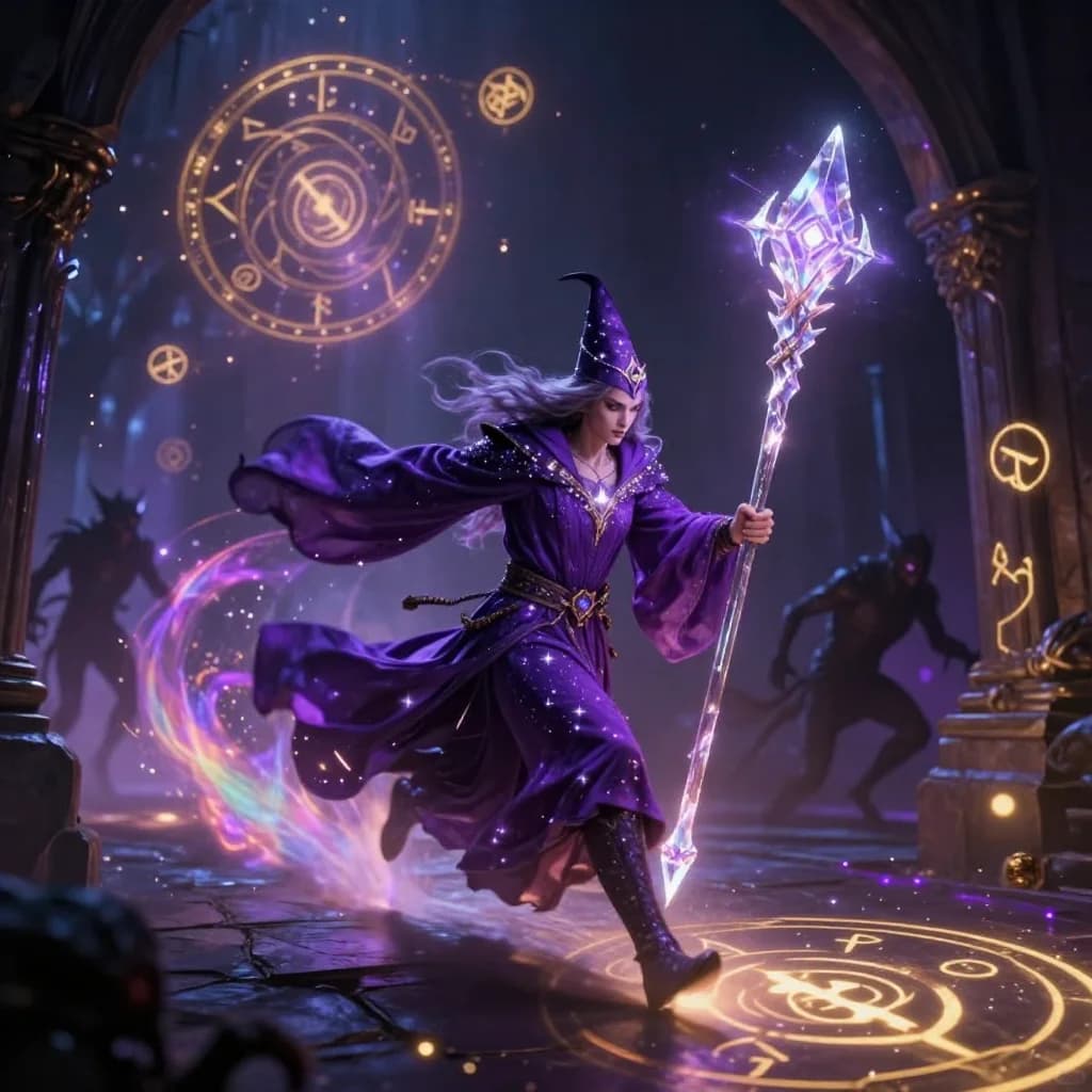 Wizard Run 3D game cover