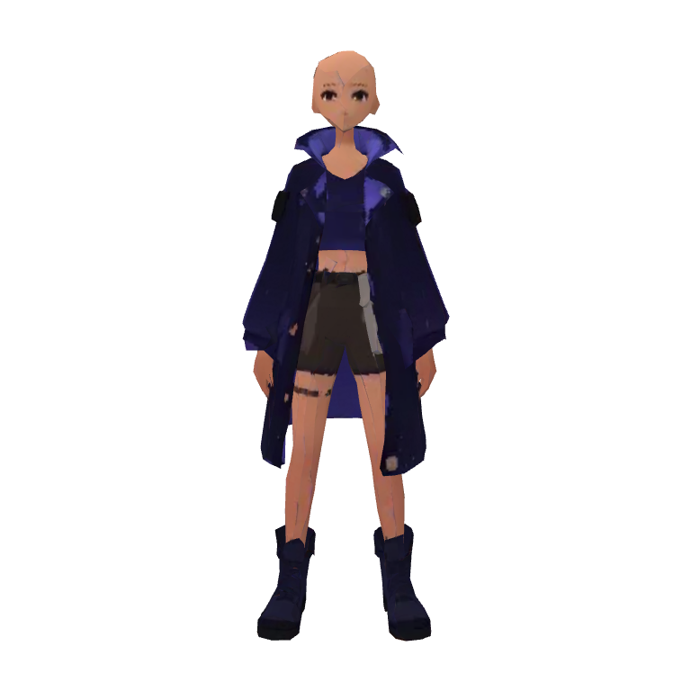 Elara Voss front render