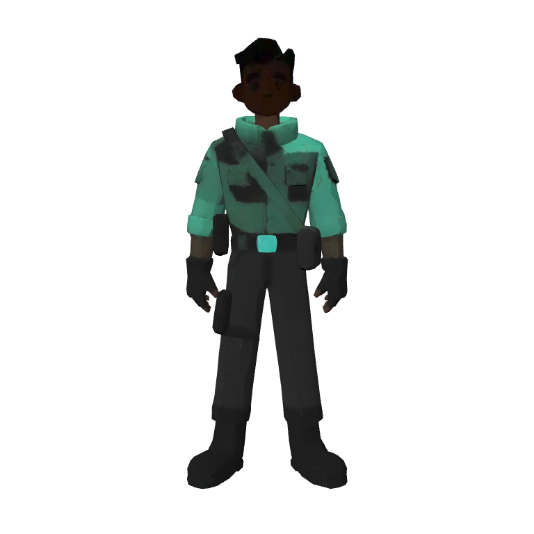 Idris Mercer front render