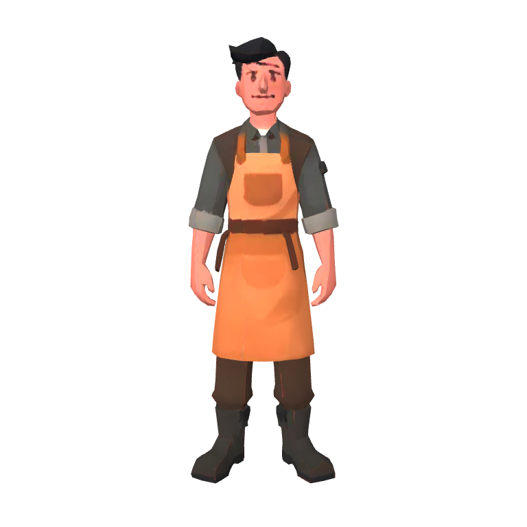 Leif Argent front render